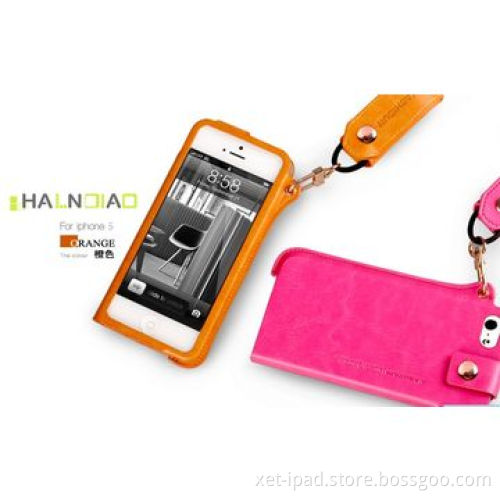 Flip cellphone cases for iPhone 5C, stitching pattern, ultra-thin
